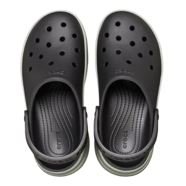 Giày Sục Crocs Clog Classic Stacked - Black 211355-001 Màu Đen Size 34-35