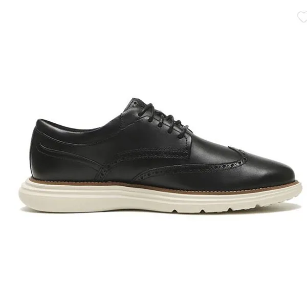 Giày Tây Nam Cole Haan Grand+ Ultra Wingtip Oxford C42298 Màu Đen Size 41
