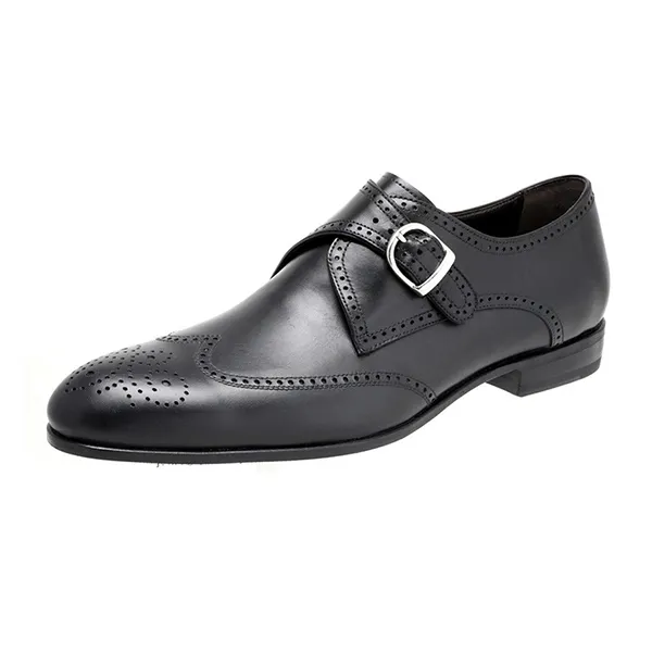 Giày Tây Nam Germano Bellesi 1250 Màu Đen Size 39