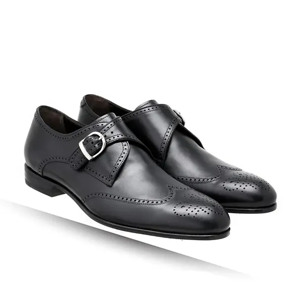 Giày Tây Nam Germano Bellesi 1250 Màu Đen Size 39