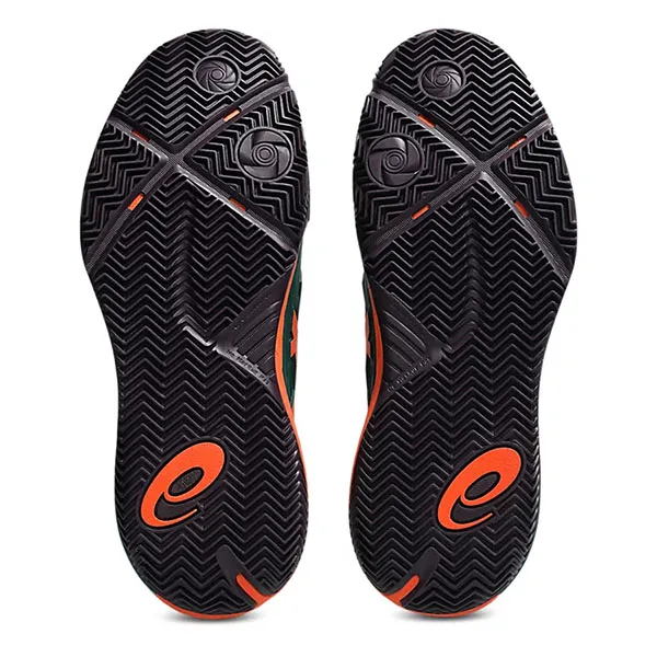 Giày Tennis/Pickleball Nam Asics Gel Resolution X Padel 1041A492.300 Màu Xanh Cam