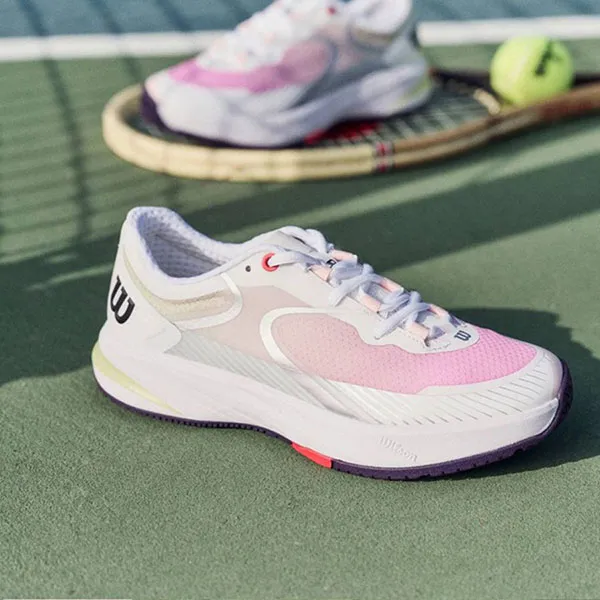 Giày Tennis/Pickleball Nữ Wilson Bolt Pro 1.5 ‘Gradation’ W261009TTE11 Màu Trắng Hồng Size 39
