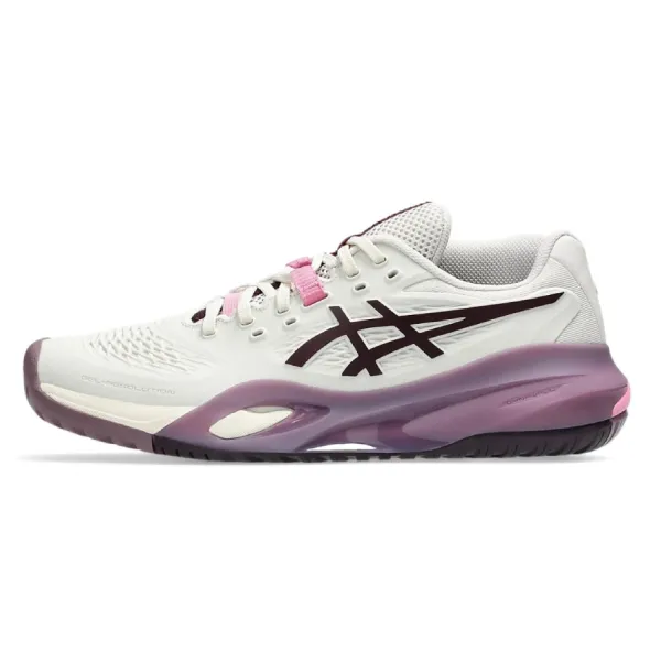 Giày Thể Thao Nữ Asics Gel-Resolution X 1042A279.250 Màu Kem - Tím