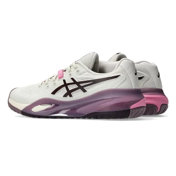 Giày Thể Thao Nữ Asics Gel-Resolution X 1042A279.250 Màu Kem - Tím