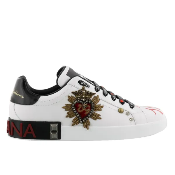 Giày Thể Thao Nam Dolce & Gabbana D&G CS1561AH595HWF57 Màu Trắng Size 40