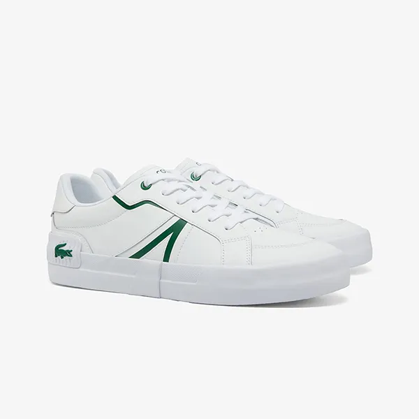 Giày Thể Thao Nam Lacoste Men's L004 Leather Sneakers 48CMA0002 Màu Trắng Size 41 (Form To Up 1 Size)