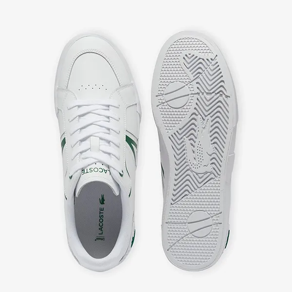Giày Thể Thao Nam Lacoste Men's L004 Leather Sneakers 48CMA0002 Màu Trắng Size 41 (Form To Up 1 Size)