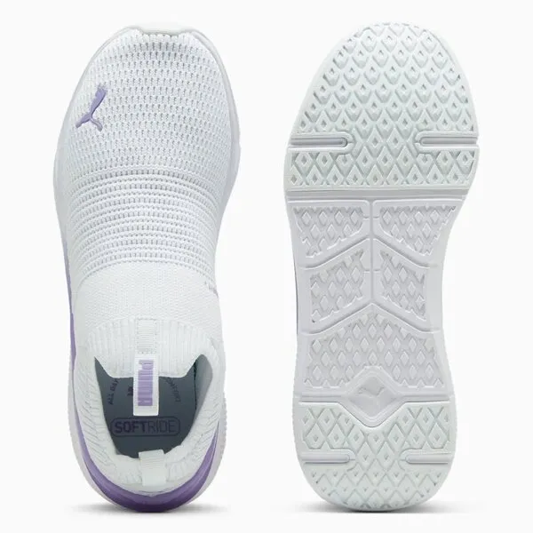 Giày Thể Thao Nữ Puma Women's Softtride Pro Echo Slip-On Running Shoe 309982_05 Màu Trắng Tím Size 36