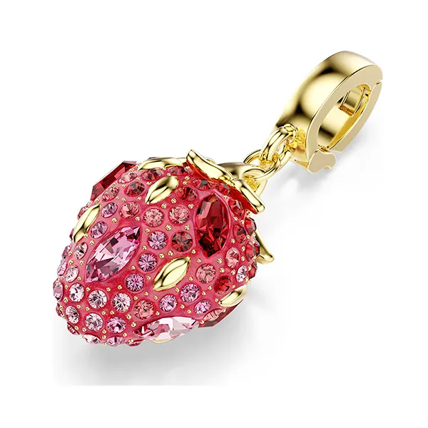 Hạt Vòng Charm Swarovski Idyllia Charm 5743136 Màu Vàng/Đỏ