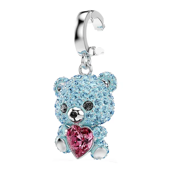 Hạt Vòng Charm Swarovski Idyllia Charm Teddy 5750253 Màu Xanh Blue