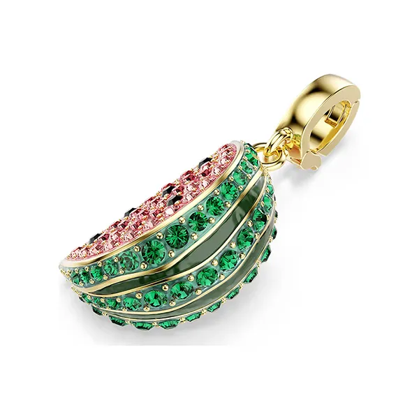Hạt Vòng Charm Swarovski Idyllia Charm Watermelon 5743134 Màu Đỏ/Xanh