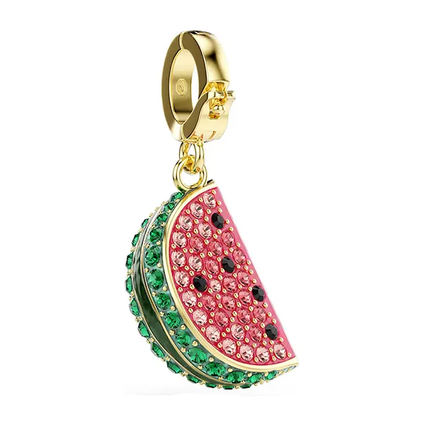 Hạt Vòng Charm Swarovski Idyllia Charm Watermelon 5743134 Màu Đỏ/Xanh