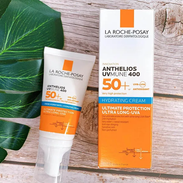 Kem Chống Nắng Cho Da Khô Nhạy Cảm La Roche-Posay Anthelios UVMune 400 Hydratante Creme SPF50+ UVB + UVA 50ml