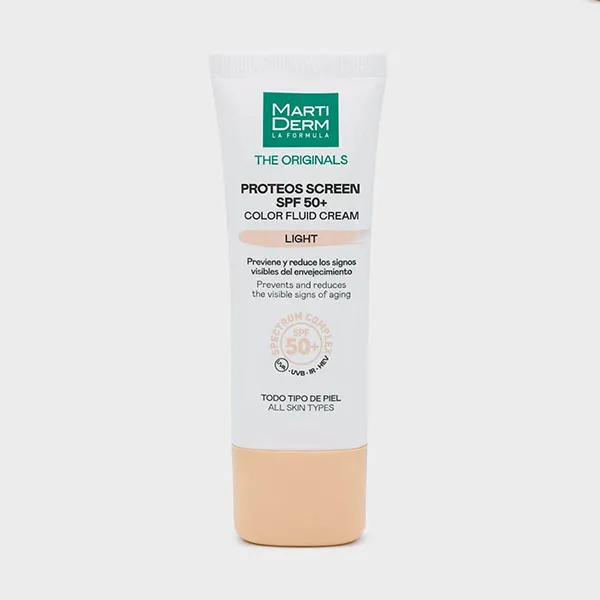 Kem Chống Nắng Làm Đều Màu Da MartiDerm The Originals Proteos Screen SPF50+ Color Fluid 40ml
