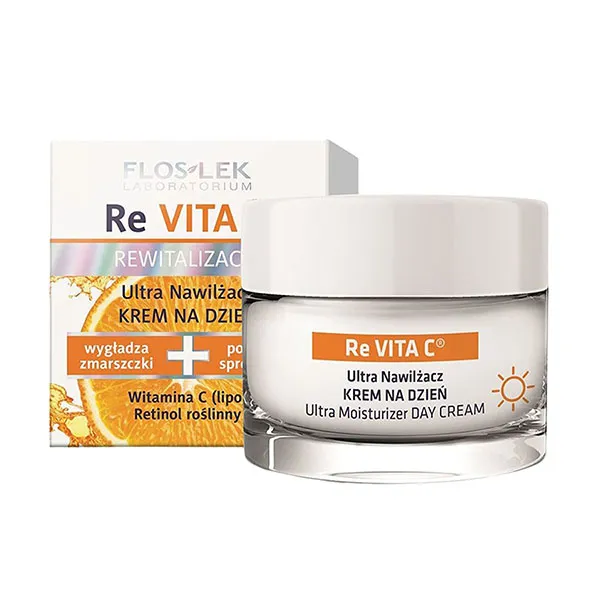 Kem Dưỡng Da Ban Ngày Hỗ Trợ Làm Sáng Floslek ReVITA C Revitalization Ultra 50ml