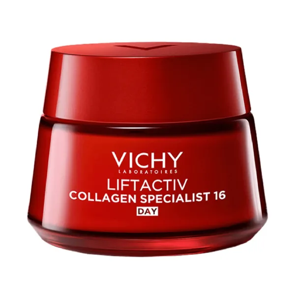 Kem Dưỡng Da Ban Ngày Hỗ Trợ Làm Trẻ Hóa Da Vichy Liftactiv Collagen Specialist 16 Day 50ml