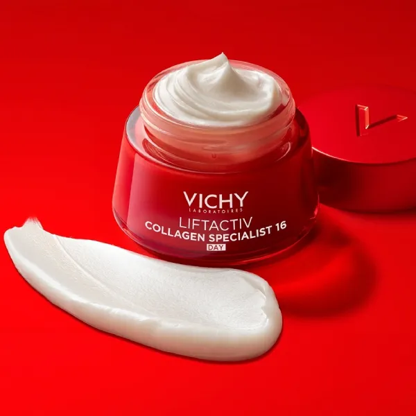 Kem Dưỡng Da Ban Ngày Hỗ Trợ Làm Trẻ Hóa Da Vichy Liftactiv Collagen Specialist 16 Day 50ml