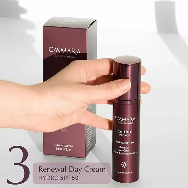 Kem Dưỡng Da Bảo Vệ, Hỗ Trợ Trẻ Hóa Ban Ngày Casmara Re Proage Renewal Day Cream SPF 50 50ml