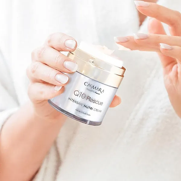 Kem Dưỡng Da Hỗ Trợ Phục Hồi Casmara Q10 Rescue Intensive Nutri Cream 50ml