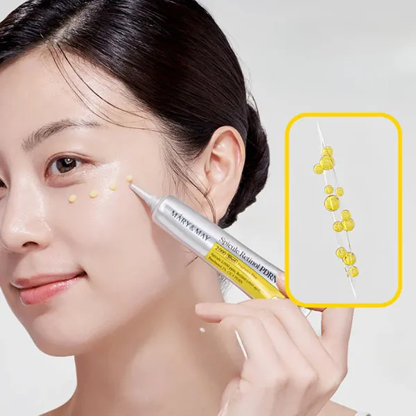 Kem Dưỡng Ngừa Lão Hóa Và Mịn Da Mary & May Collagen 1000 Spicule Retinol PDRN Cream 15g