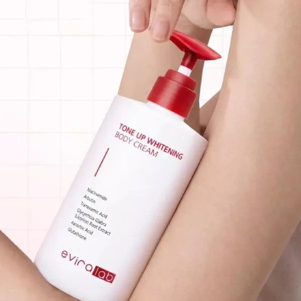 Kem Dưỡng Thể Nâng Tone, Cấp Ẩm Eviralab Tone Up Whitening Body Cream 300ml