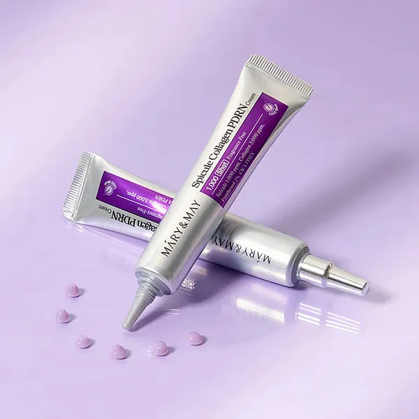 Kem Dưỡng Vi Kim Mary & May 1000 Shot Spicule Collagen PDRN Cream 15g