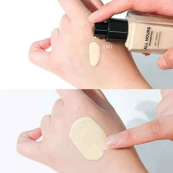 Kem Nền Yves Saint Laurent YSL All Hours Foundation Mat Lumineux Luminous Matte Tone LW1, 25ml