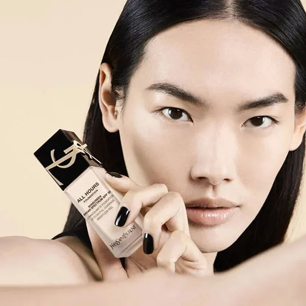 Kem Nền Yves Saint Laurent YSL All Hours Foundation Mat Lumineux Luminous Matte Tone LW1, 25ml
