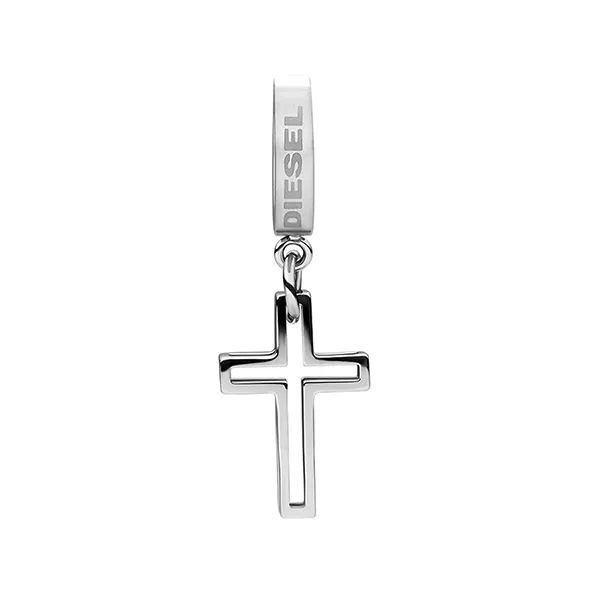 Khuyên Tai Diesel Steel Silver Earring DX1333040 Màu Bạc