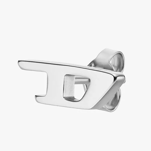 Khuyên Tai Diesel Steel Silver Earring DX1519040 Màu Bạc