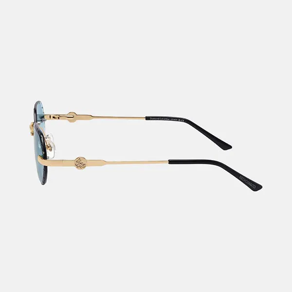 Kính Mát Unisex Belvoir&Co Diamond Cut Willow Sunset Gold Màu Xanh Vàng