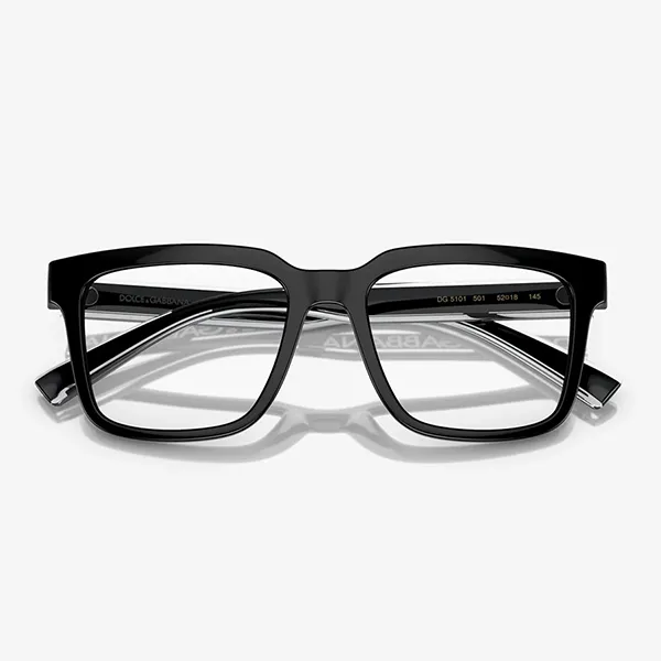 Kính Mắt Cận Dolce & Gabbana D&G Eyeglasses DG5101 501 Màu Đen