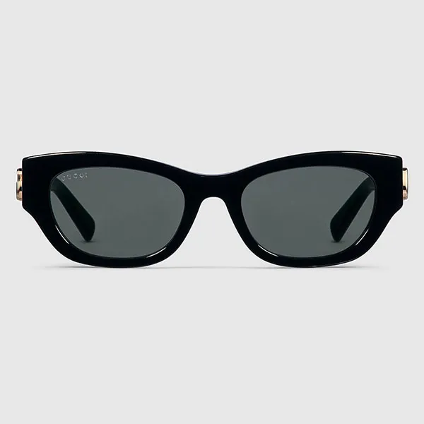 Kính Mát Gucci Low Nose Bridge Fit Sunglasses 840003 J0740 1012 Sunglasses Màu Đen