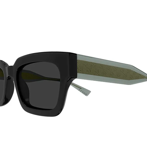 Kính Mát Gucci Square Sunglasses GG2069S 001 Màu Xám/Đen