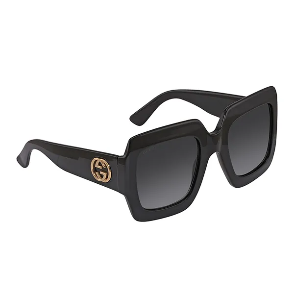 Kính Mát Gucci Sunglasses GG0053SN 001 Màu Đen/Xám