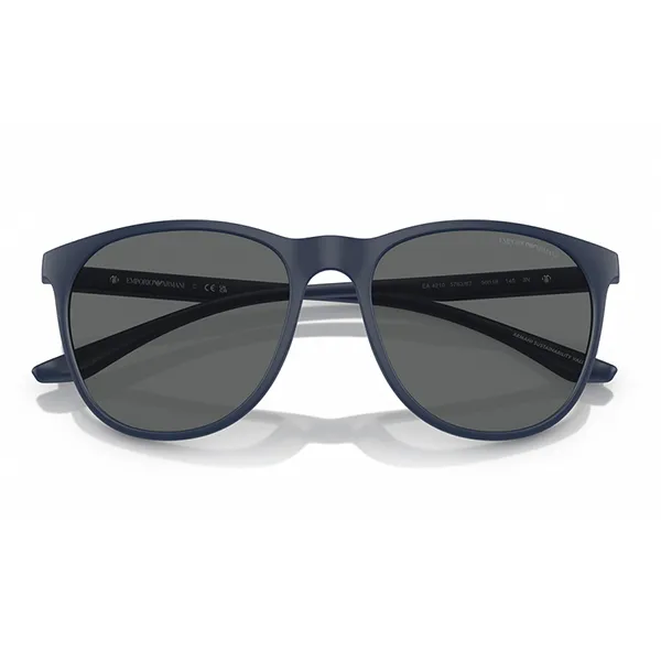 Kính Mát Nam Emporio Armani Sunglasses EA4210 576387 Màu Xanh Xám