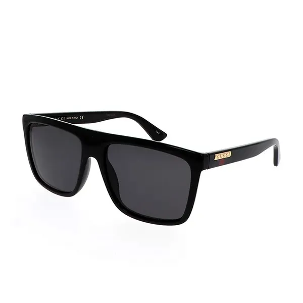 Kính Mát Nam Gucci Grey Browline Men's Sunglasses GG0748S 001 59 Màu Đen