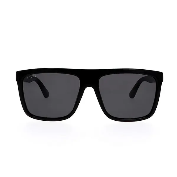 Kính Mát Nam Gucci Grey Browline Men's Sunglasses GG0748S 001 59 Màu Đen
