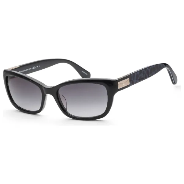 Kính Mát Nữ Kate Spade Marilee Women's Black Rectangular Sunglasses MARILPS-807-9O Màu Đen