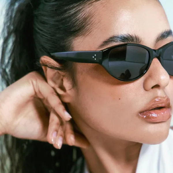 Kính Mát Rieti Teona RT 4052 C1 Black Sunglasses Màu Đen