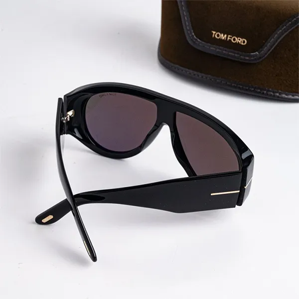 Kính Mát Tom Ford Bronson FT1044 01A Black Dark Grey Màu Xám Đen