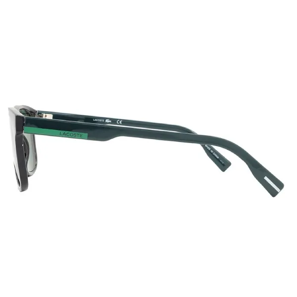 Kính Mát Unisex Lacoste Green Square Sunglasses L969S 001 54 Màu Xanh Đen