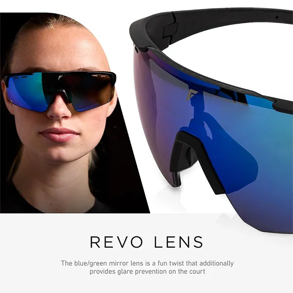 Kính Pickleball Franklin Eyewear Kit Pickleball Glasses Màu Xanh Đen