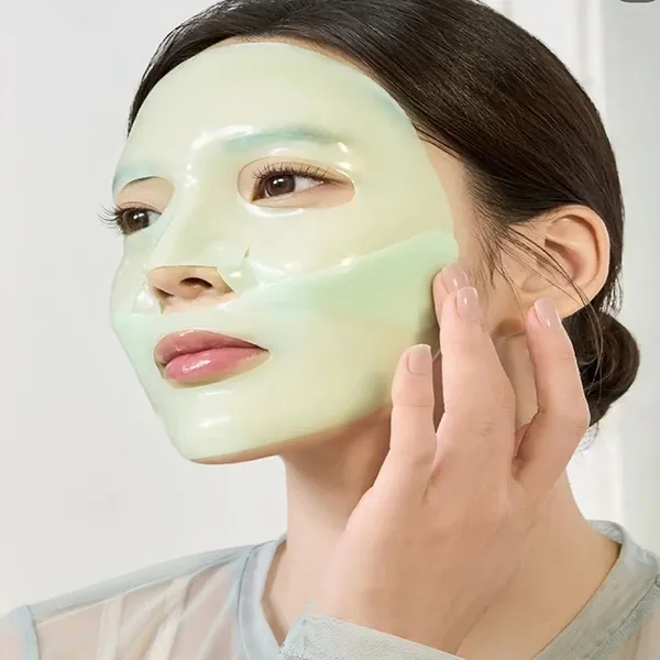 Mặt Nạ Thạch Dưỡng Sáng Da Luvum Green Citrus Vitamin C Gel Mask Plus (Hộp 5 Miếng)