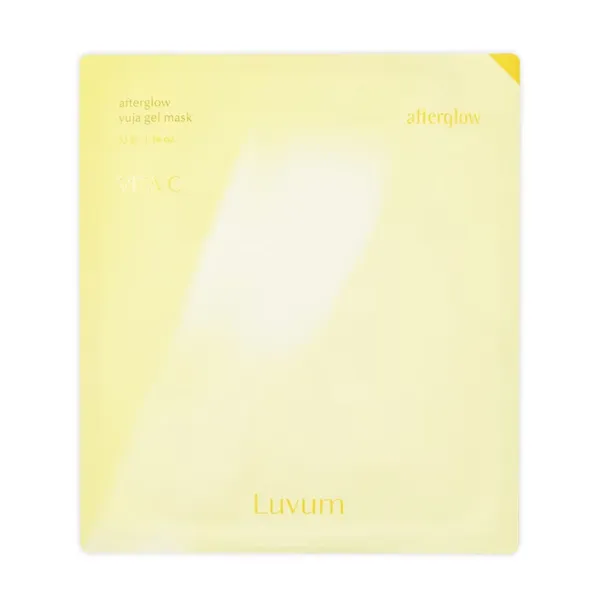 Mặt Nạ Thạch Hỗ Trợ Dưỡng Trắng Da Luvum Afterglow Yuja Gel Mask (Hộp 5 Miếng)