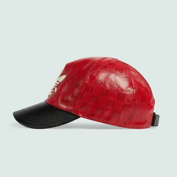 Mũ Gucci x Adidas GG Canvas Baseball Cap 724833-4HAUU-6477 Màu Đỏ Size S