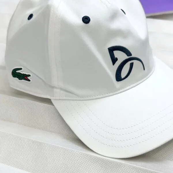 Mũ Lacoste Novak Djokovic Microfiber TH1044 001 Màu Trắng