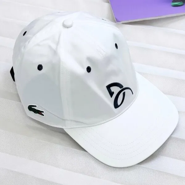 Mũ Lacoste Novak Djokovic Microfiber TH1044 001 Màu Trắng