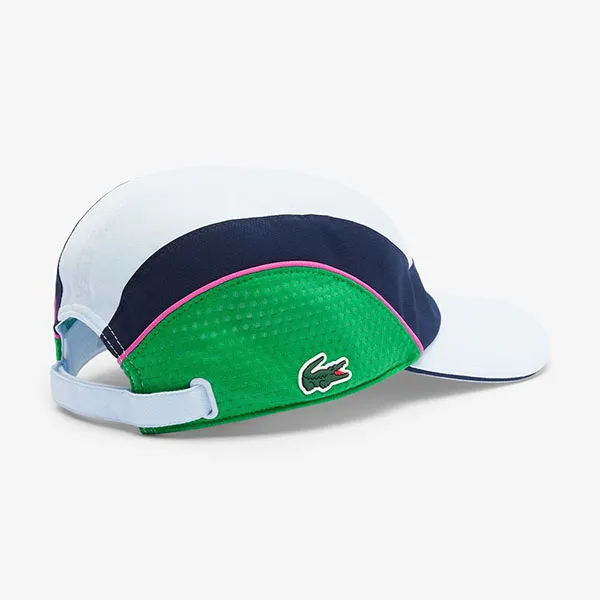 Mũ Nam Lacoste Men's Tennis Cap RK9207 - HIA Phối Màu Xanh