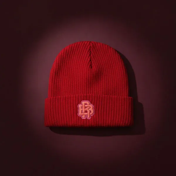 Mũ Len Reason Clothing Logo RHW23-001 Màu Đỏ